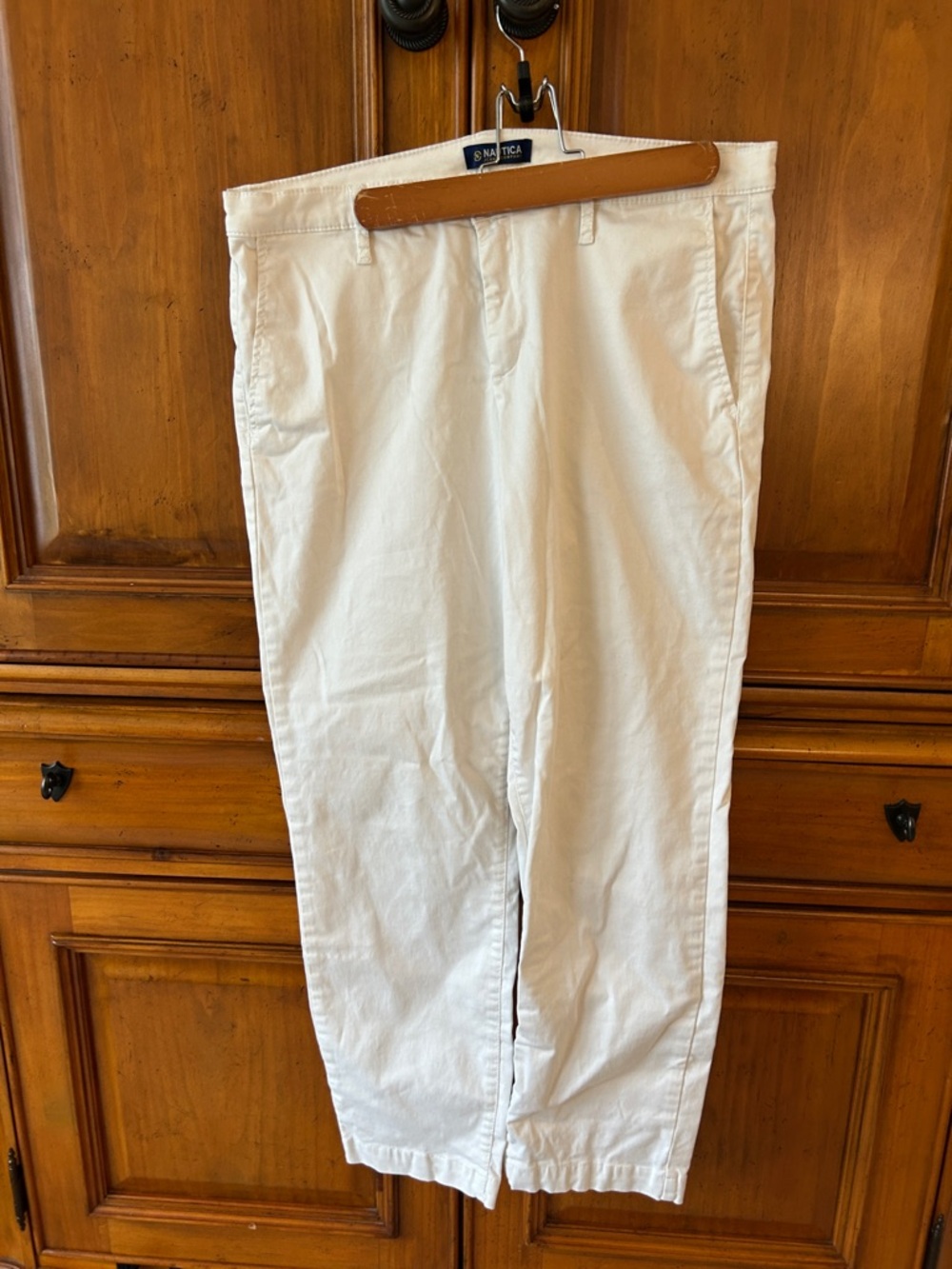 Nautica White Women's Chino Pants